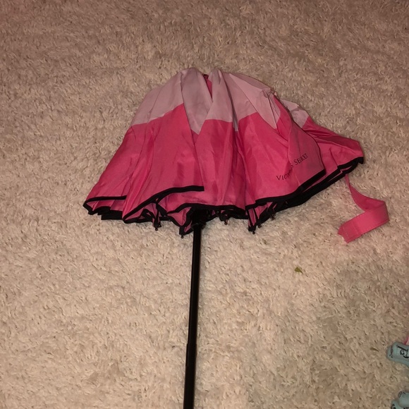 Victoria Secret Umbrella and VS PINK stuffed dog - Picture 2 of 2